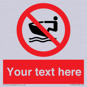 Custom No personal water craft